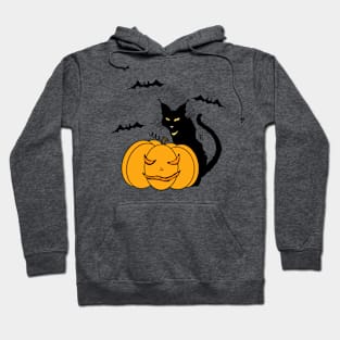 Jack O’ Lantern and Cat Hoodie